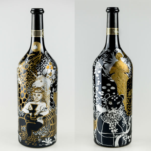 Formas de reciclaje de botellas de vino y de vidrio