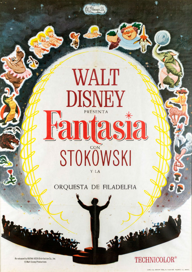 poster walt disney fantasia stokowski