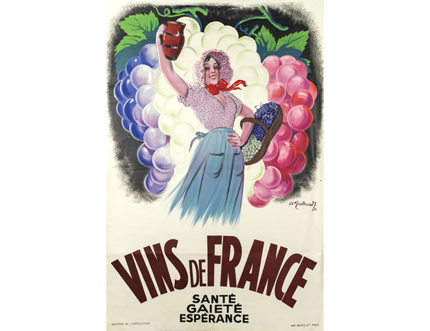 Postal de vino (Francia)