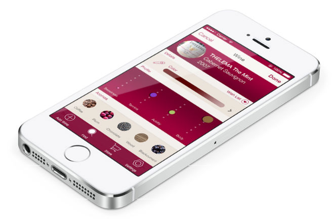 wine notes mobile application